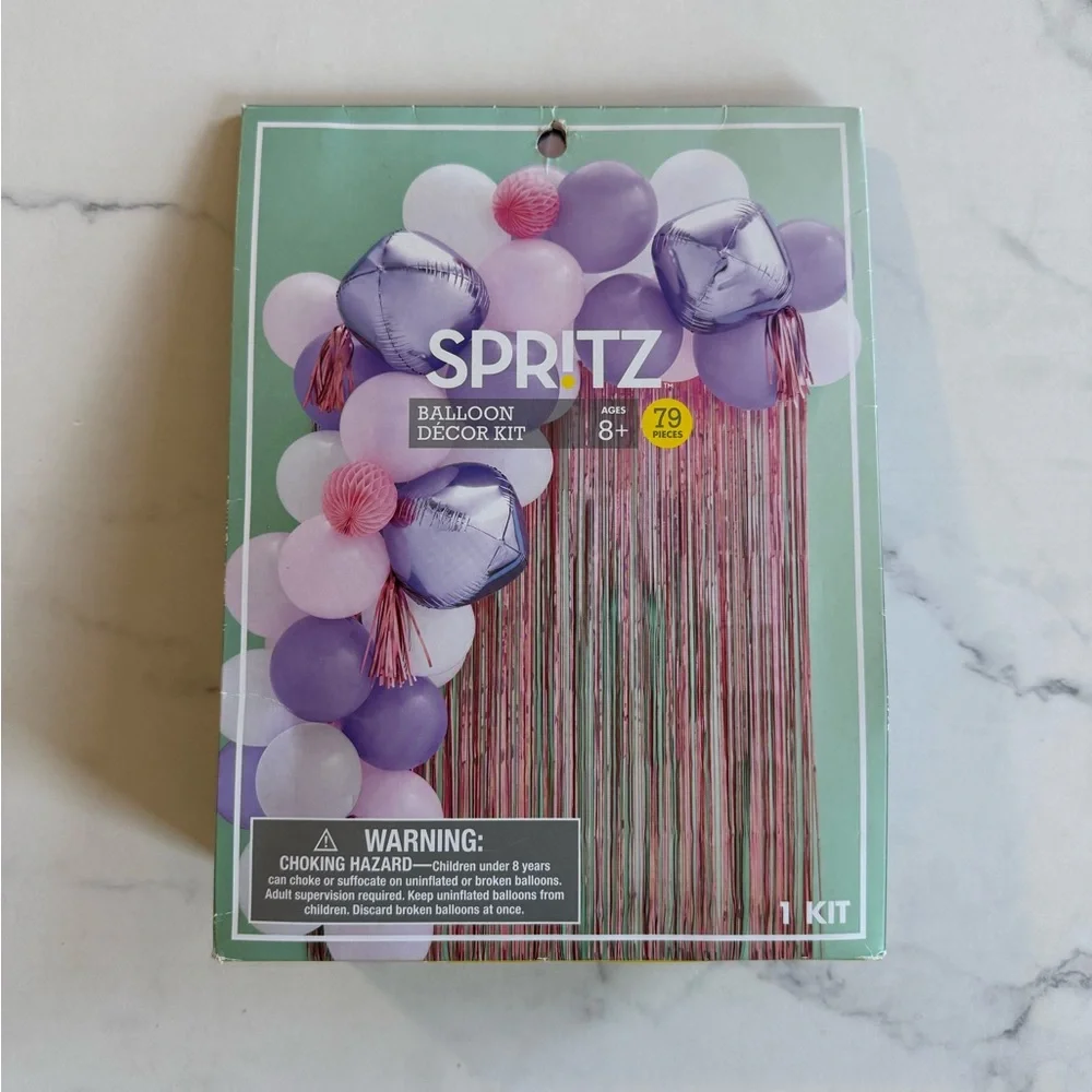 Spritz Balloon Decor Kit - Lavender and Rose
